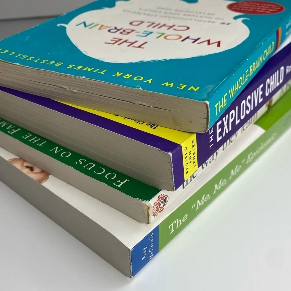 Parenting Books Lot 4 Books, Behavior Authors Vary